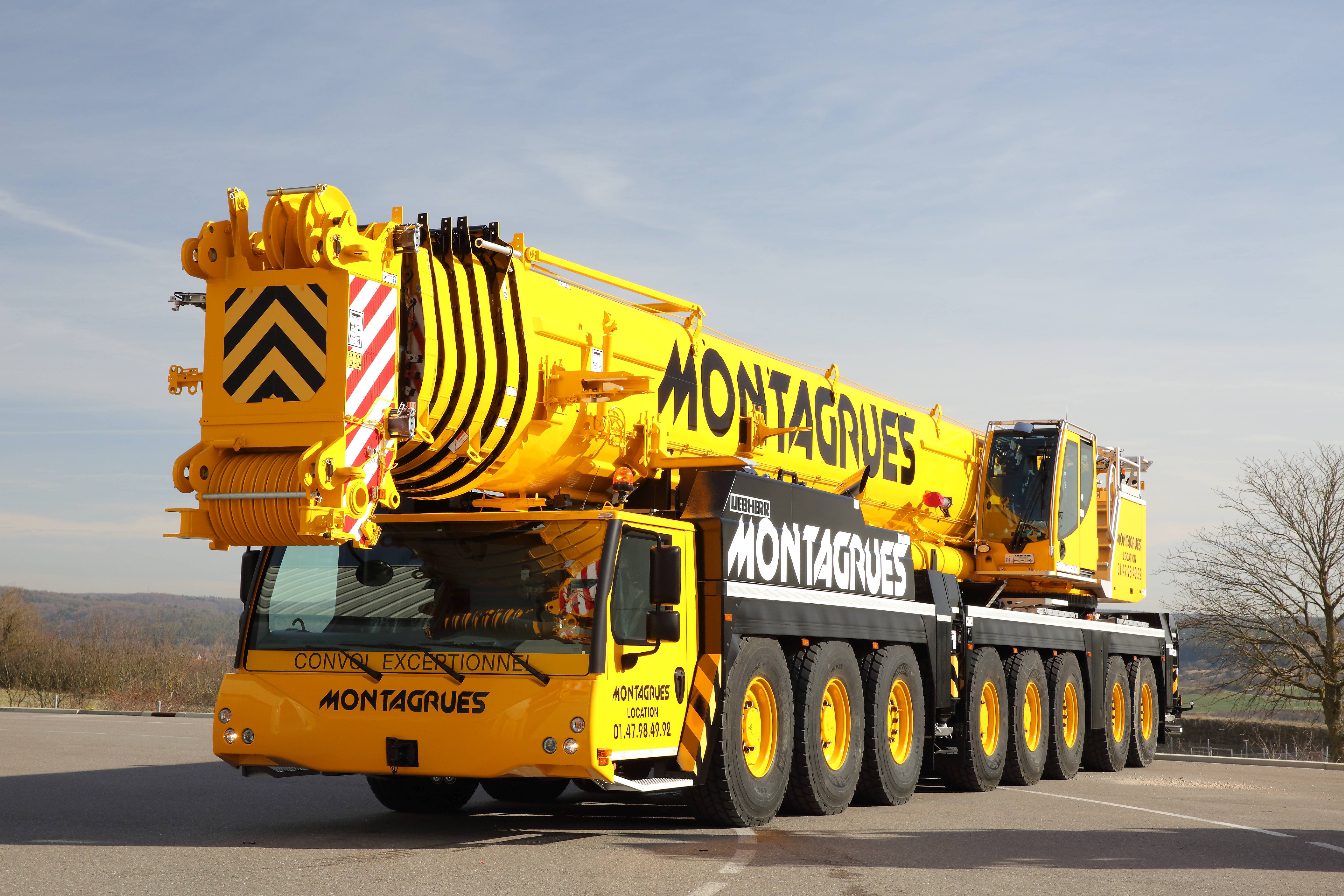 Montagrues LTM 1450-8.1  072535 - DU CADRE USINE LIEBHERR